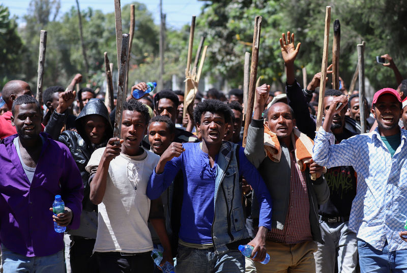 Protestos deixam ao menos 78 mortos na Etiópia, diz porta-voz de premiê