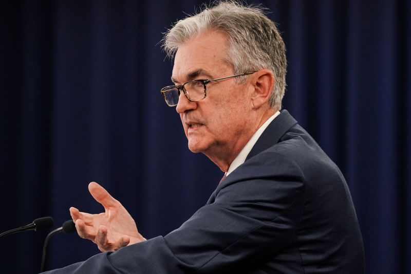 © Reuters. Jerome Powell holds news conference after Federal Open Market Committee meeting