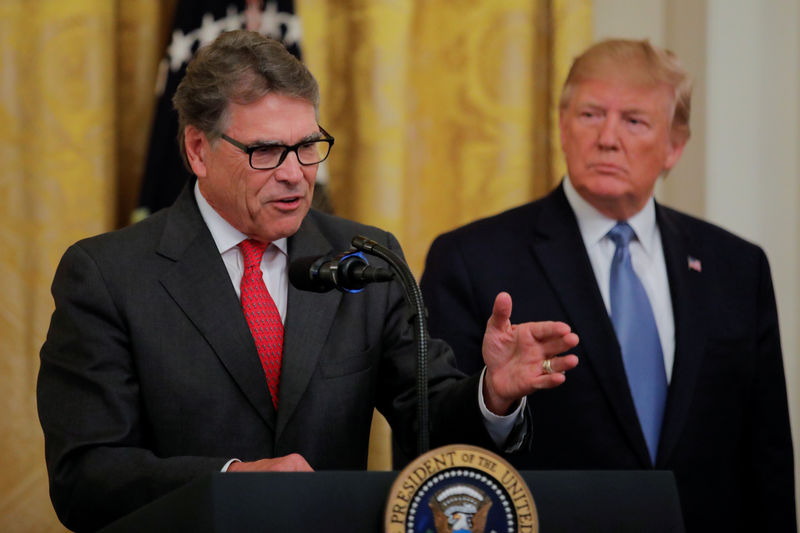 U.S. energy chief Perry refuses to testify in Trump impeachment inquiry