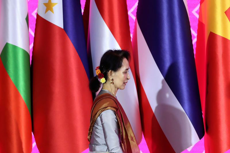 © Reuters. 35ª Cumbre de la ASEAN en Bangkok, Tailandia