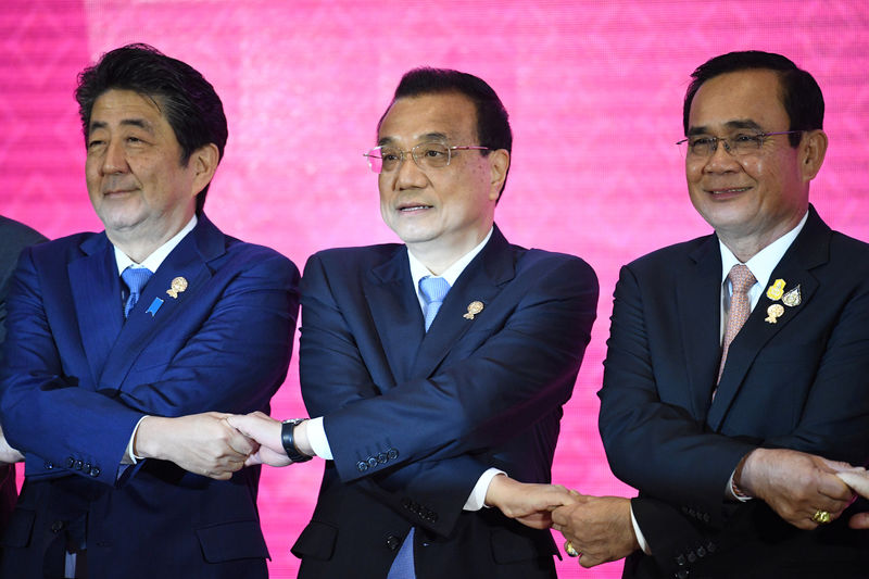 © Reuters. ASEAN Plus Three Summit in Bangkok
