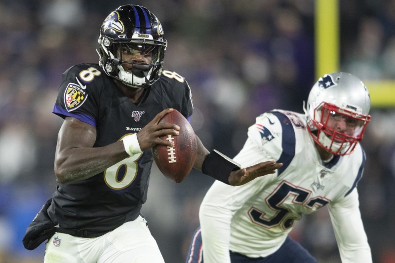 © Reuters. NFL: New England Patriots at Baltimore Ravens
