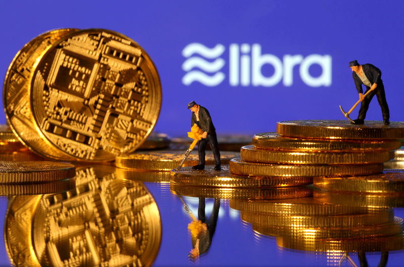 © Reuters. FILE PHOTO: FILE PHOTO: Libra logo in illustration picture