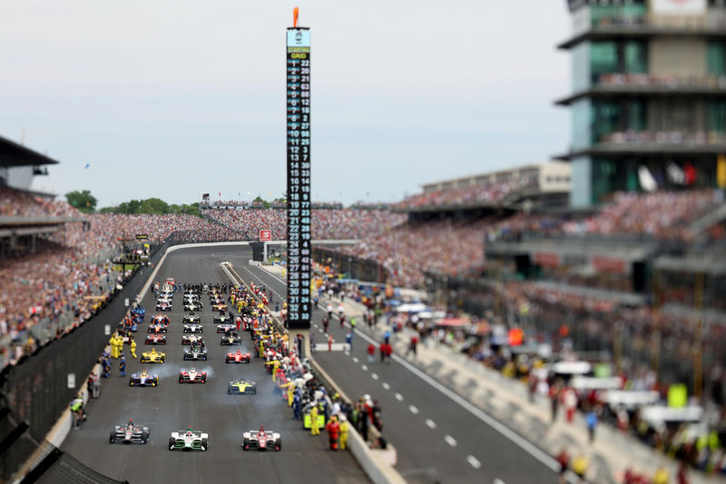 © Reuters. FILE PHOTO: IndyCar: 103rd Running of the Indianapolis 500