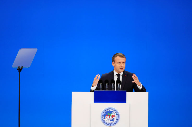 Climat: Macron appelle à &quot;être collectivement&quot; au rendez-vous en 2020