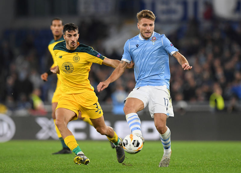 © Reuters. Europa League - Group E - Lazio v Celtic