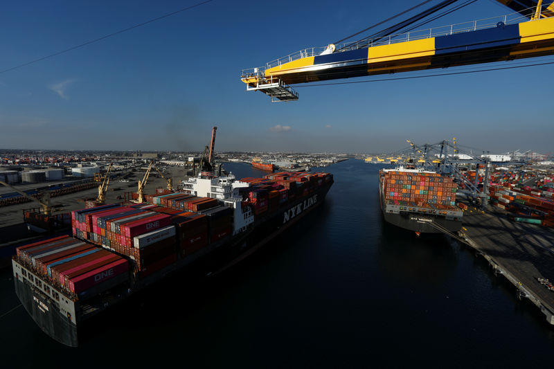 Port of Los Angeles import and export volumes drop in October