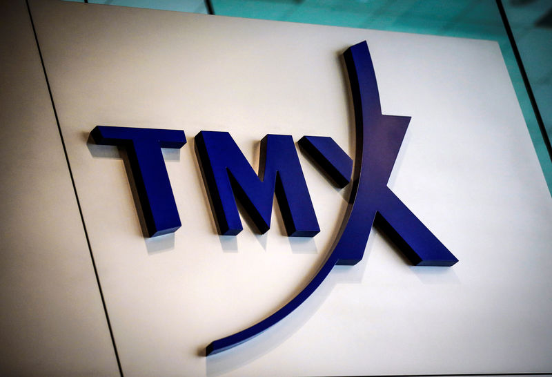 © Reuters. A TMX Group sign, the company that runs the Toronto Stock Exchange, is seen in Toronto