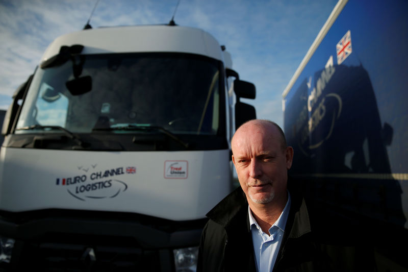 French haulier counts cost of Brexit impasse