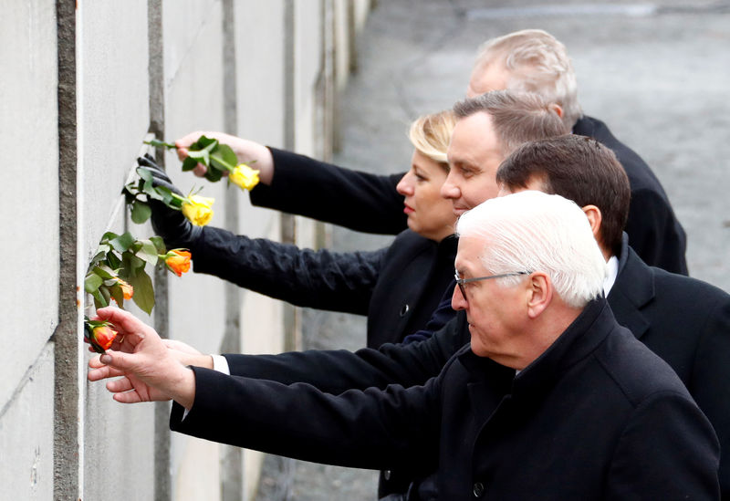 L'Allemagne célèbre le 30e anniversaire de la chute du mur de Berlin