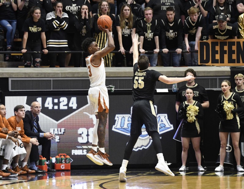 © Reuters. NCAA Basketball: Texas at Purdue