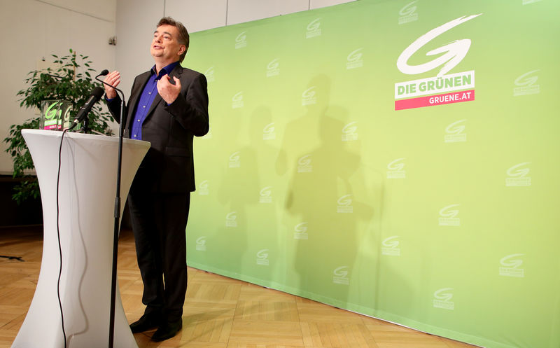 Austria's Greens open door to coalition talks with Kurz's conservatives