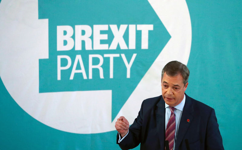 Grande-Bretagne: Aucun candidat du &quot;Brexit Party&quot; face aux sortants conservateurs