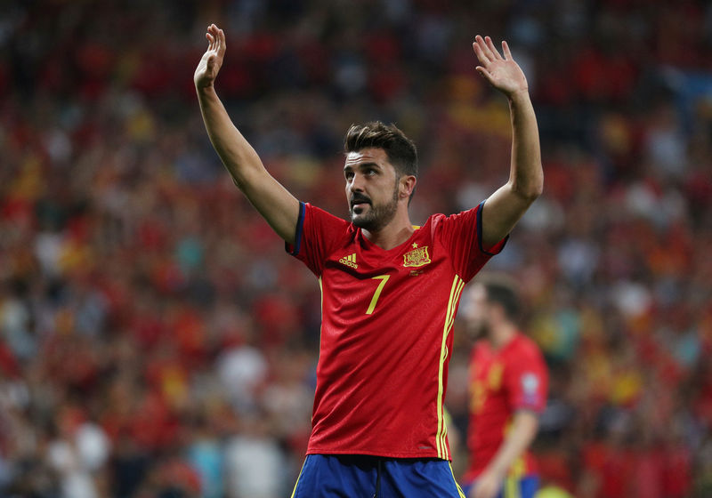 La leyenda del fútbol español David Villa se retira al finalizar la temporada