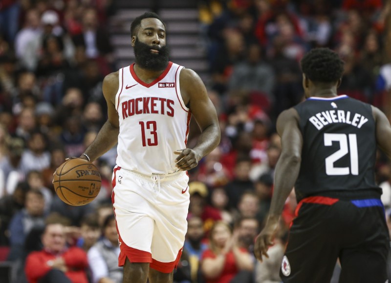 NBA roundup: Harden, Rockets outduel Leonard, Clippers