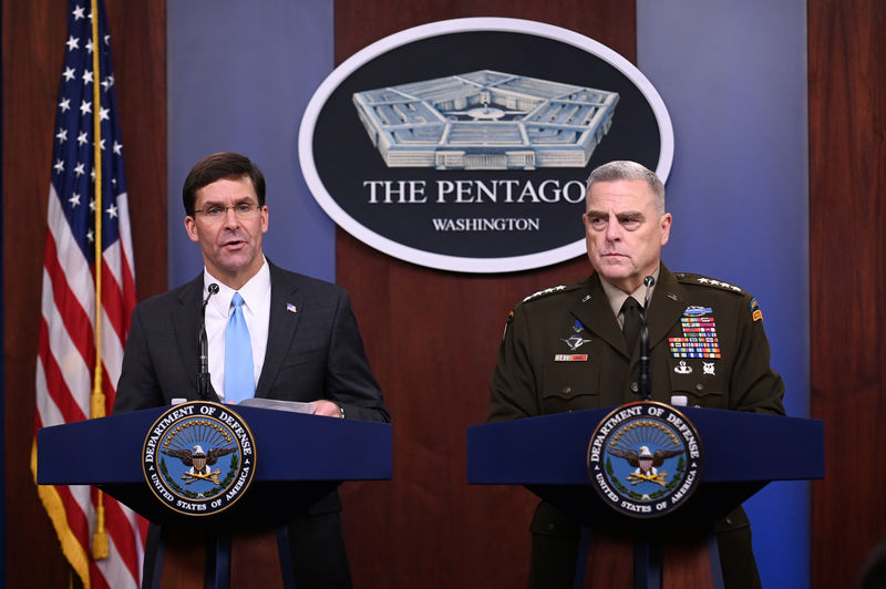 © Reuters. أمريكا مستعدة لاستخدام كل قدراتها للدفاع عن كوريا الجنوبية
