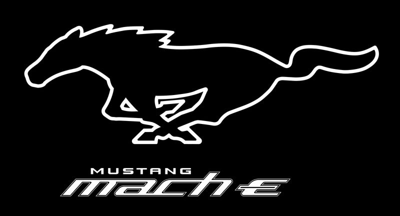 © Reuters. Mustang Mach-E Pony logo