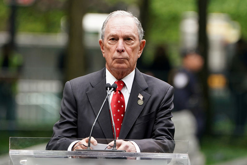 Reuters/Ipsos poll: 3% support Bloomberg for Democratic nomination