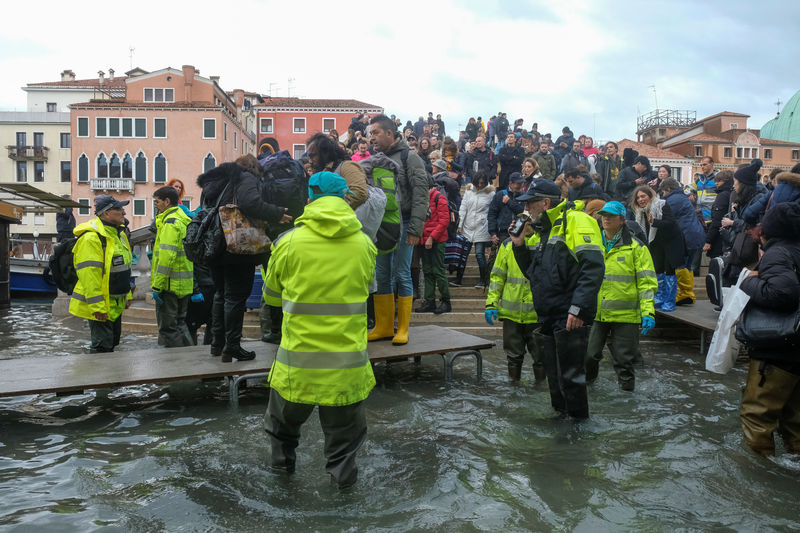 Climate change, human activity rub salt into Venice's wounds