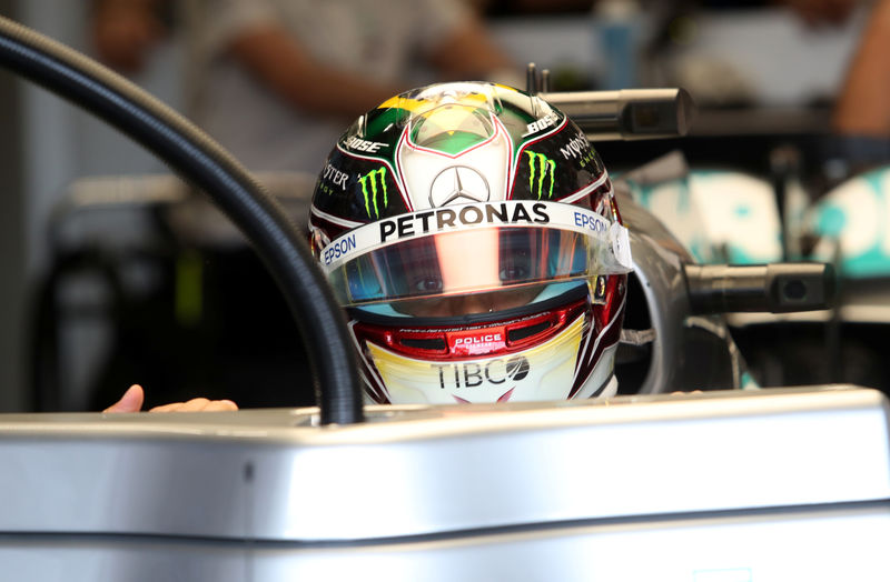 Hamilton fastest in final Brazilian GP practice