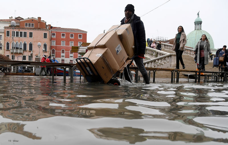 Venise se prépare à une nouvelle marée exceptionnelle