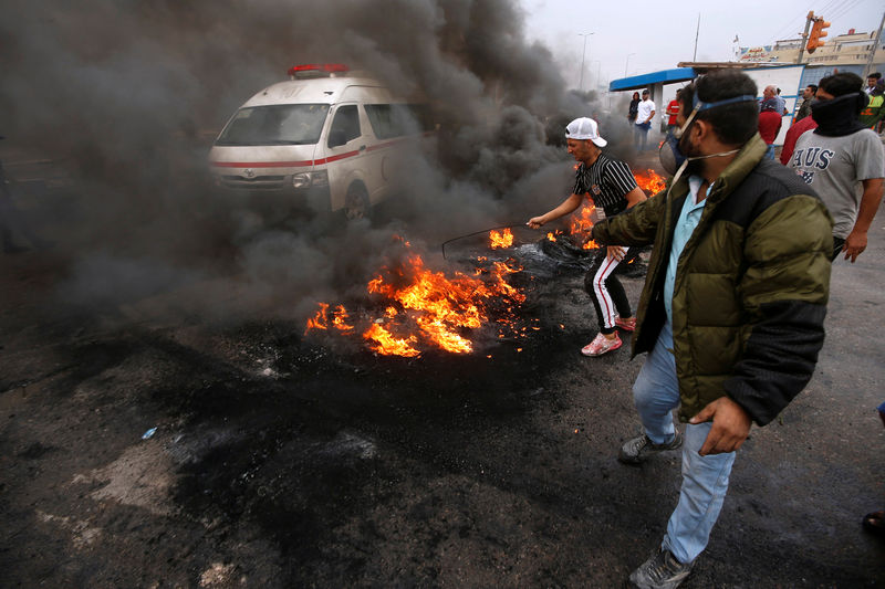 Protesters regain control of third bridge in Baghdad