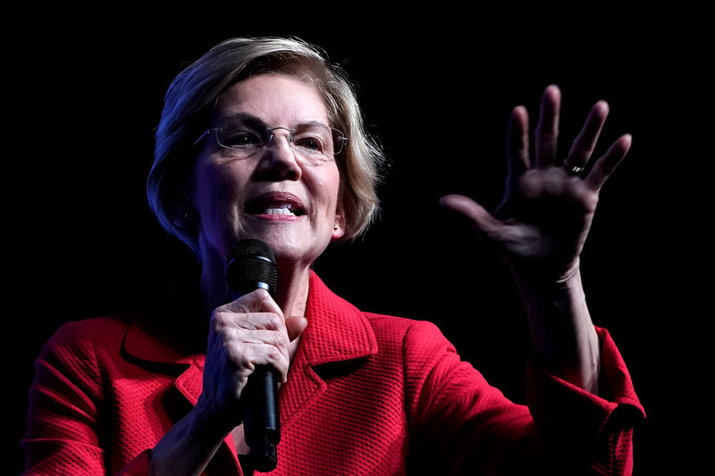Democrat Warren vows to protect renter households as U.S. president