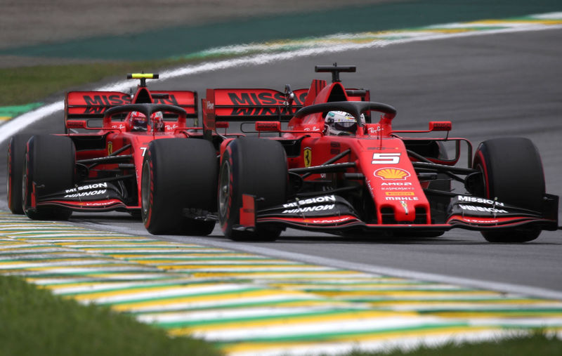 © Reuters. FILE PHOTO: Formula One F1 - Brazilian Grand Prix - Practice