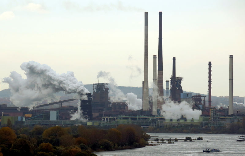 © Reuters. اتحاد: الإنتاج الصناعي في ألمانيا سينكمش 4% هذا العام