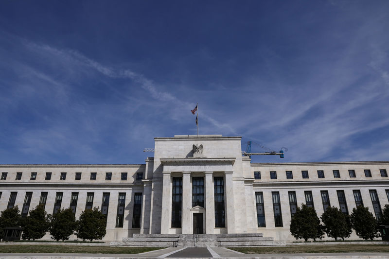 © Reuters. The Federal Reserve Board building on Constitution Avenue is pictured in Washington