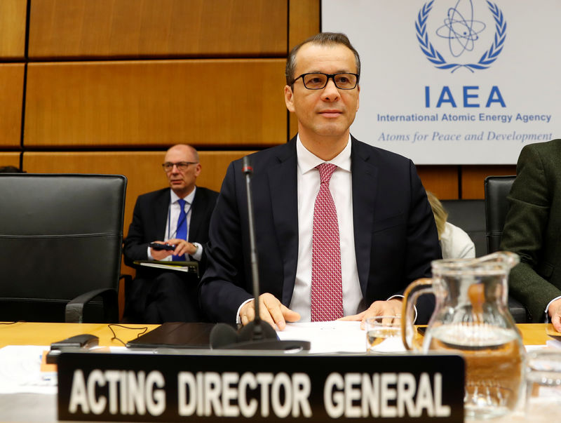 © Reuters. IAEA board of governors meeting in Vienna