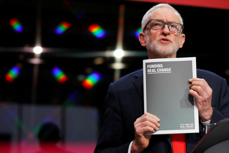 © Reuters. Labour Party launches its party manifesto in Birmingham