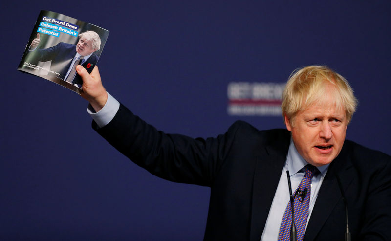 © Reuters. Conservative party's manifesto launch in Telford