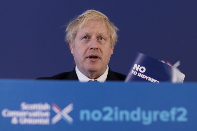 PM Johnson's lead over Labour narrows one point to 11 points - YouGov poll