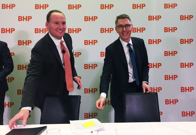 BHP's Henry signals new technology a focus in first speech