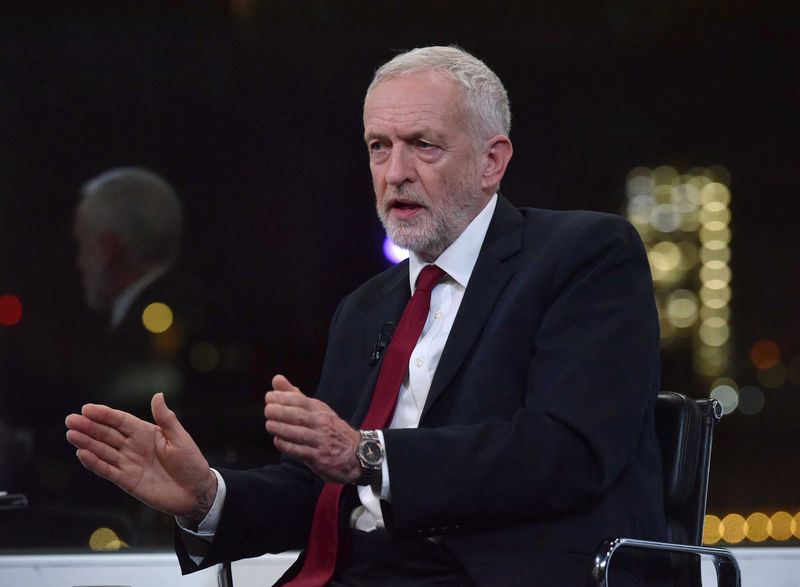 Labour's Corbyn accuses Conservatives of offering up UK health service in U.S. talks