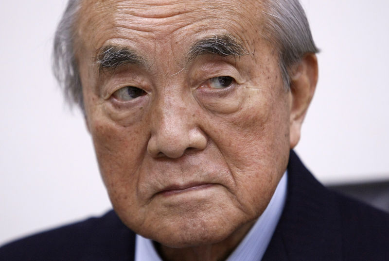 © Reuters. 中曽根元首相が死去、101歳　日米関係の強化に尽力