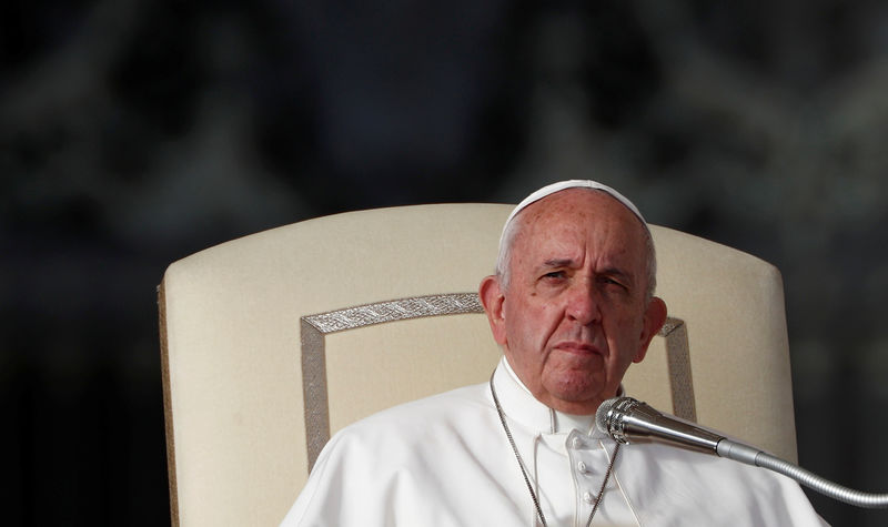 البابا يدين الحملة &quot;القاسية&quot; على المحتجين في العراق