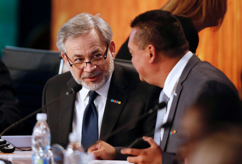 © Reuters. FILE PHOTO: Deputy Secretary of the U.S. Department of Energy Brouillette attends a meeting of the "Energy and Climate Partnership of the Americas" in Vina del Mar