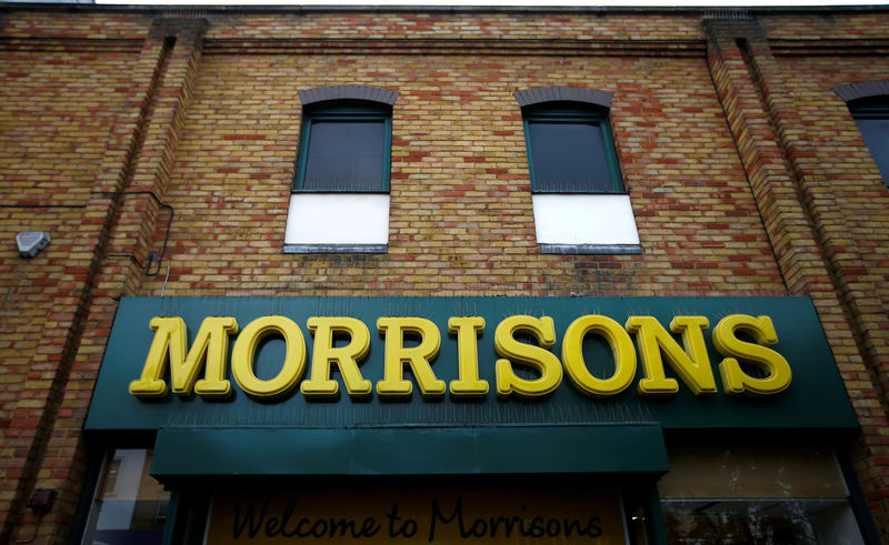 © Reuters. A Morrisons supermarket is seen in south London