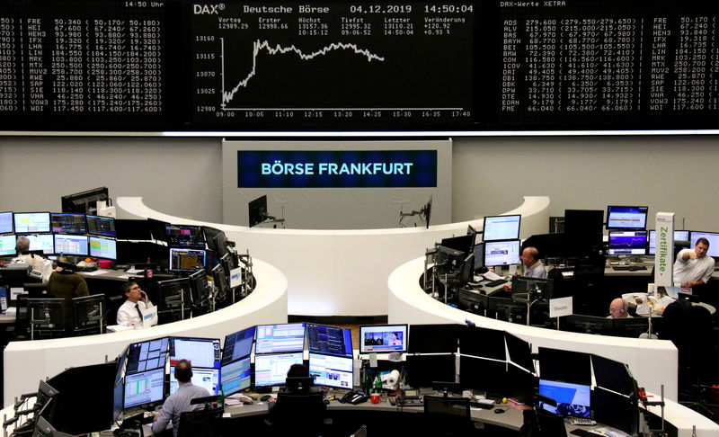 European shares jump 1% after report U.S., China close to trade deal