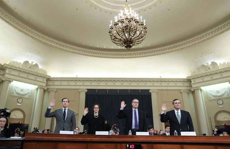 © Reuters. House Judiciary Committee holds hearing on Trump impeachment Inquiry on Capitol Hill in Washington