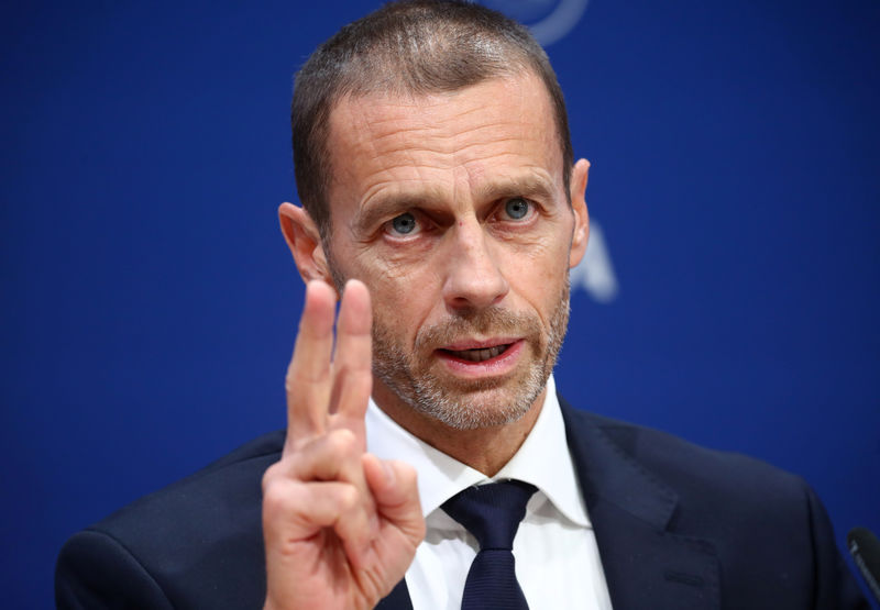 UEFA president criticises VAR use, says football needs uncertainty