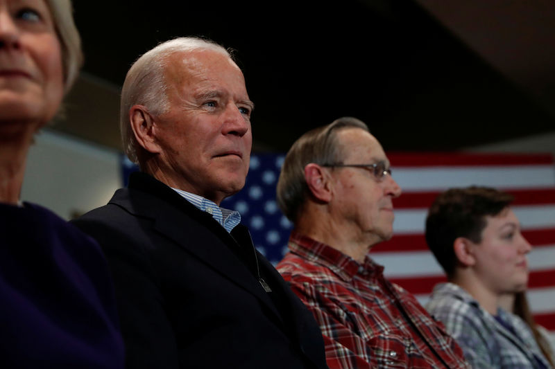 Biden says he would consider Harris for vice presidential slot