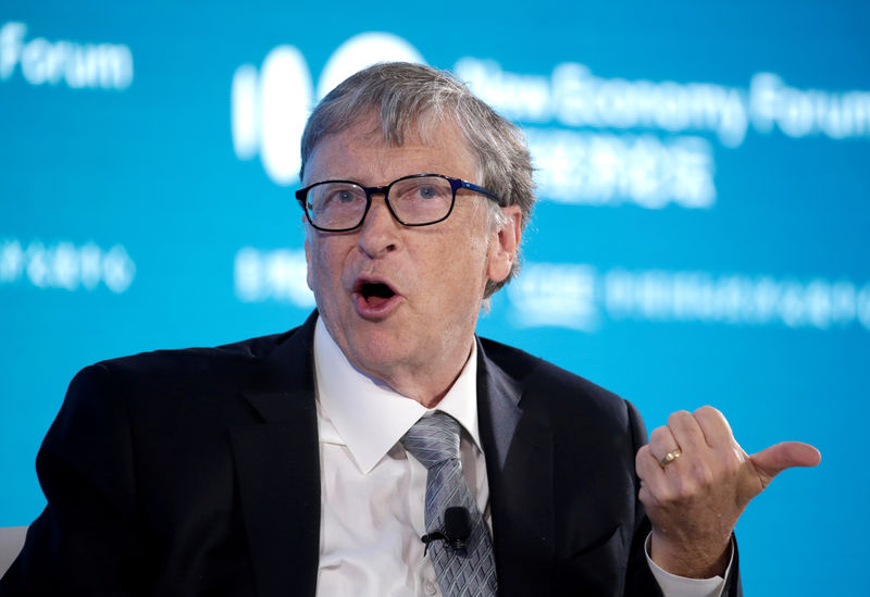 © Reuters. FILE PHOTO: Bill Gates, Co-Chair of Bill & Melinda Gates Foundation