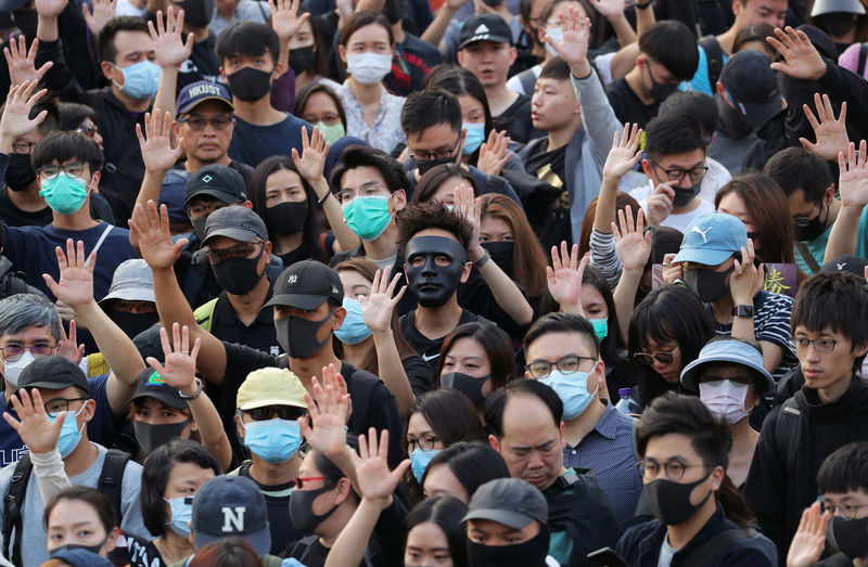 香港当局、民主派団体に8日の大規模デモ行進を許可