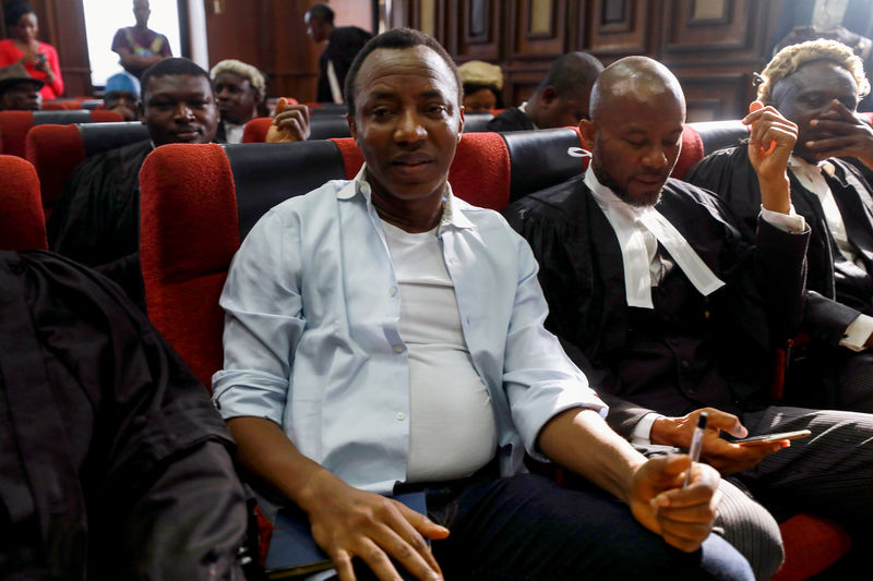 Nigerian activist Sowore released on bail: Sahara Reporters