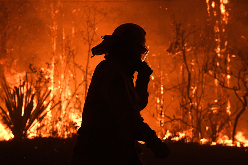 Aumentan los temores sobre Sídney después de que los incendios en Australia se unen en uno gigantesco