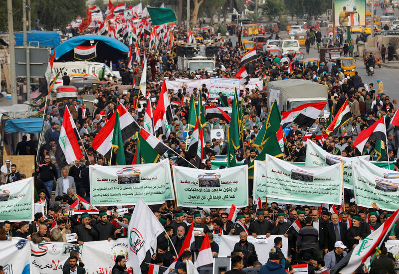 © Reuters. السيستاني يدعو لاختيار رئيس وزراء العراق دون تدخل خارجي.. في إشارة لإيران