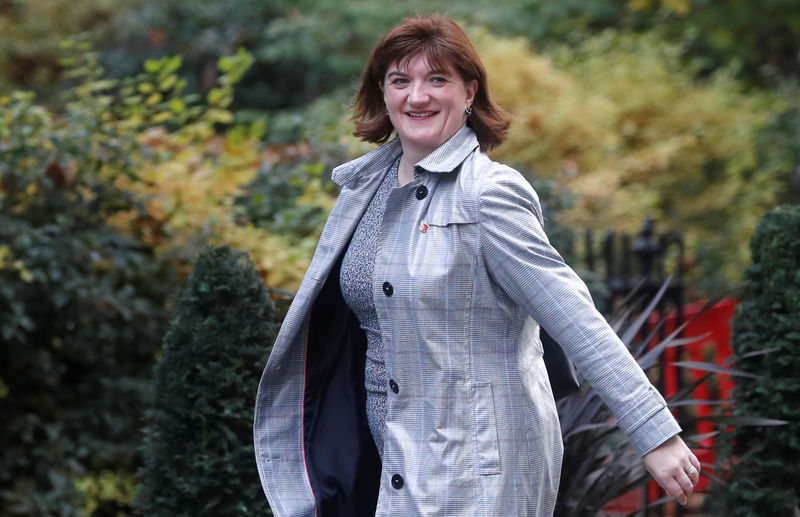 © Reuters. Britain's Digital, Culture, Media and Sport Secretary Nicky Morgan is seen outside Downing Street in London